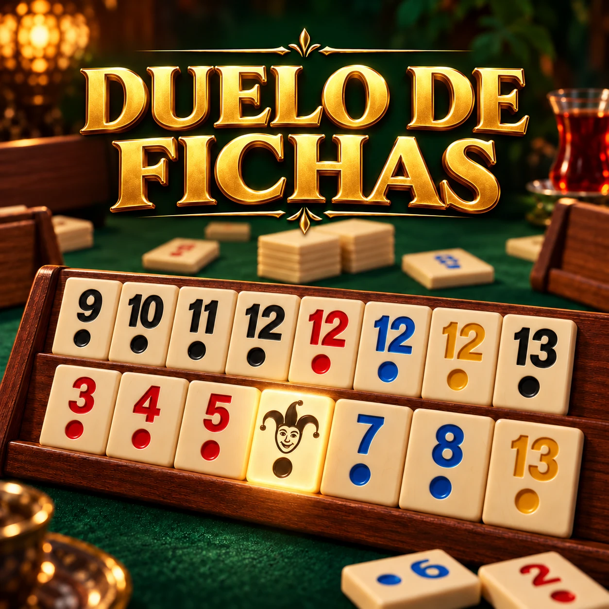 Duelo de fichas